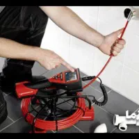 لوله بازکنی با دستگاه فنر برقی برای منازل و ادارات