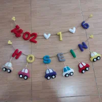 ریسه اسم کودک نمدی زیبا و شیک|اسباب و اثاث بچه|اهواز, کوی شاهد|دیوار