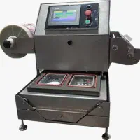 دستگاه سیل وکیوم بسته بندی ظروف یکبار مصرف گوشت