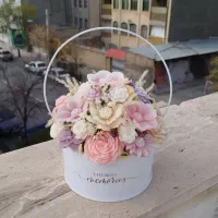 باکس گل از جنس نور