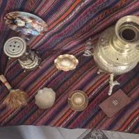 سماور ۶لیتری طرح شیرخورشیدبرنجی|صنایع دستی و سایر لوازم تزئینی|رشت, پل تالشان|دیوار
