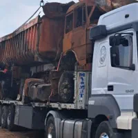 کامیون های مشکل دار تعمیرگاهی چپ شده تصادفی اوراقی