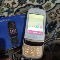 گوشی نوکیاc2اصلی دو سیم کارت با کارتن و شارژر