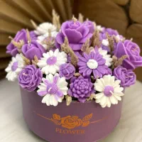 باکس گل شمع