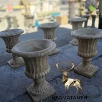 گلدان بتنی شیپوری