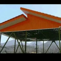 نصب شیروانی /الاچیق /سقف شیبدار /پارکینگ