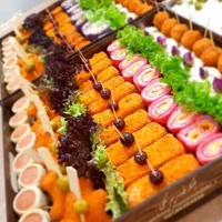 فینگرفود فینگر فود دسر جشن تولد میز آرایی دفاعیه|خدمات پذیرایی، مراسم|تهران, نیروی هوایی (پیروزی)|دیوار