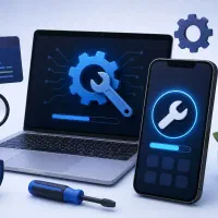 تعمیرات نرم افزاری کامپیوتر و گوشی (در محل شما)
