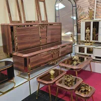 آینه کنسول ومیزتلوزیون رنگبندی کامل|بوفه، ویترین، کنسول|تهران, شهرک ولیعصر جنوبی|دیوار