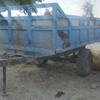 تریلی   پشت تراکتور