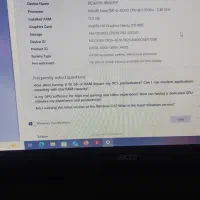 لبتاب 17اینچacer i5 نیم ترابایت رم12|رایانه همراه|تهران, مدائن|دیوار