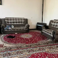 یک دست مبل نه نفره تمیز وسالم|مبلمان خانگی و میز عسلی|صالح آباد (ایلام), |دیوار