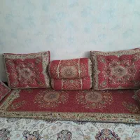 یک دست تشک و پشتی شاه نشین