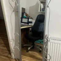 آینه قدی با قاب فرفورژه