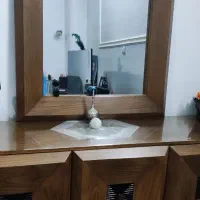 ست آینه و کنسول و‌میز تی وی و‌میز وسط