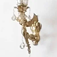 شمعدان دیوار کوب برنز|لوستر و چراغ آویز|پردیس, فاز ۸|دیوار