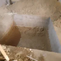 چاهکن هستم حوض انبار سفتیک