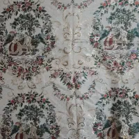 پارچه رومبلی کوبلنی|پرده، رانر، رومیزی|مشهد, فلسطین|دیوار