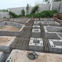 اجرای اسکلت بتنی سقف ستون