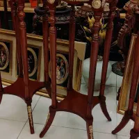 میز تلفن/ آباژور/ گلدان کنار سالنی چوبی|میز تلفن|تبریز, |دیوار