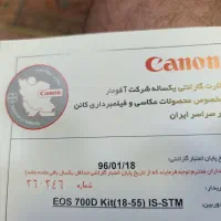 فروش دوربین عکاسی canon درحدنو