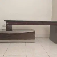 میز تلویزیون متحرک ام دی اف شرکتی