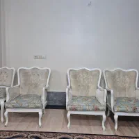 مبل سلطنتی ۷ نفره|مبلمان خانگی و میز عسلی|تهران, شهرک ولیعصر شمالی|دیوار