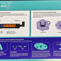 روتر بی‌سیم AC1200 TPLink مدل Archer C64|مودم و تجهیزات شبکه|تهران, اکباتان|دیوار