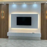 کابینت کمد دیواری دکوراسیون داخلی|کتابخانه، شلف، قفسه‌های دیواری|کاشان, قطب راوندی|دیوار
