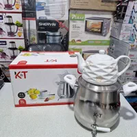کتری قوری کف چدن چای ساز برقی سماوری اتو همزن|سماور، چای‌ساز، قهوه‌ساز|قم, علی آباد سعدگان|دیوار
