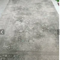 قالی ۶متری رنگ طوسی نو|فرش|کرمان, |دیوار