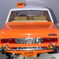 ماکت تاکسی نارنجی دهه۶۰نو|اسباببازی|پرند, فاز ۲|دیوار