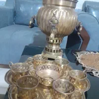 سماور زغالی برنجی