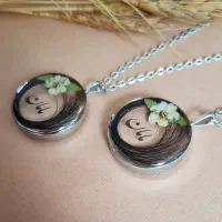 اکسسوری رزینی باعکس ،مو متن دلخواه|بدلیجات|سیرجان, |دیوار