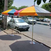 عرضه چتر گرد ضد آب و پارچه ای بهترین کیفیت