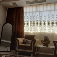 پرده تور و دستک