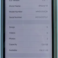 اپل iPhone 13 با حافظهٔ ۱۲۸ گیگابایت|موبایل|سیاهکل, |دیوار