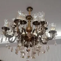 لوستر 6شاخه دوطبقه