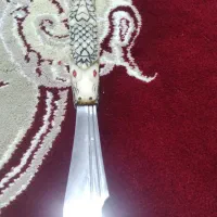 چاقوبادسته استخوان کنده کاری شده|کلکسیون اشیاء عتیقه|قزوین, |دیوار