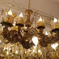 لوستر مرسانا 10 شاخه|لوستر و چراغ آویز|تبریز, |دیوار