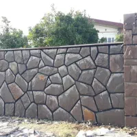 اجرای تخصصی سنگ کاری با سنگ ورقی زیبا ترین نما