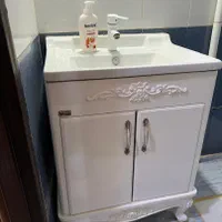 روشویی کمدی چوبی
