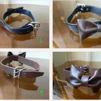 قلاده سگ (چرم اصل ، چرم طبیعی، طرح فانتزی)|لوازم جانبی حیوانات|تهران, حکیمیه|دیوار