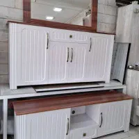 کنسول و آینه پاسارگاد با روکش ترک