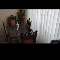 میزنهارخوری چهارنفره فرفوژه بسیارتمیزدرحدنو