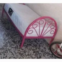 تخت خواب فلزی بدون خوشخواب و کفی