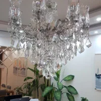 لوستر کریستالی|لوستر و چراغ آویز|تهران, مجیدیه|دیوار