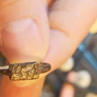 انگشتر مفرغ دستساز قدیمی قدمت نایاب|کلکسیون اشیاء عتیقه|تهران, زرگنده|دیوار