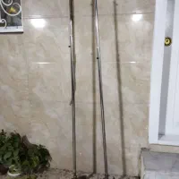 دو عدد پایه استیل مخصوص پرچم تبلیغاتی|مبلمان اداری|بابل, |دیوار