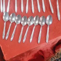 قاشق وچنگال قدیمی شماره دار